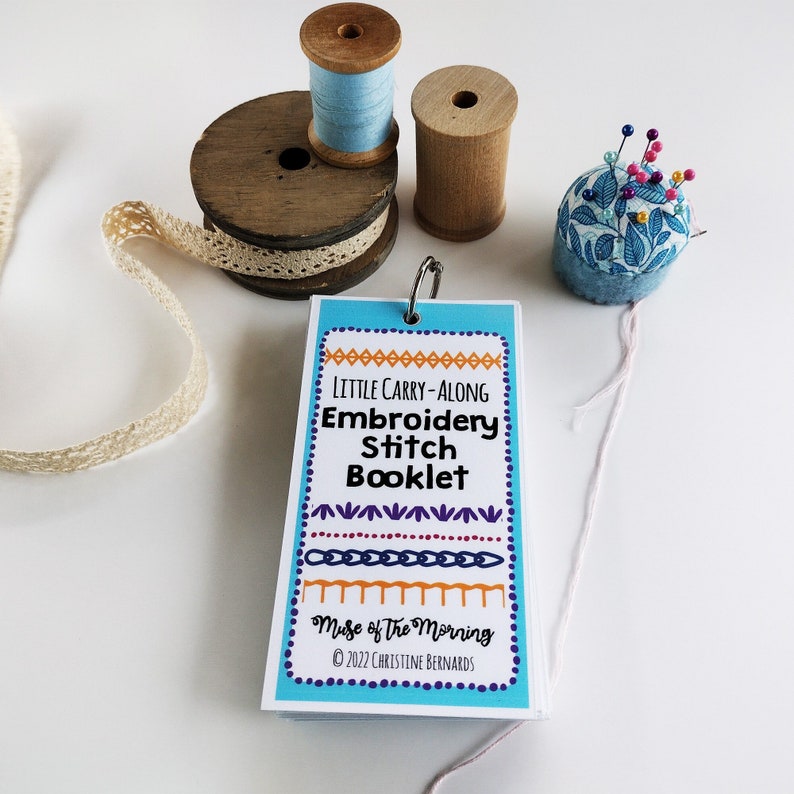 Hand Embroidery Book Embroidery Stitch Book How to Etsy