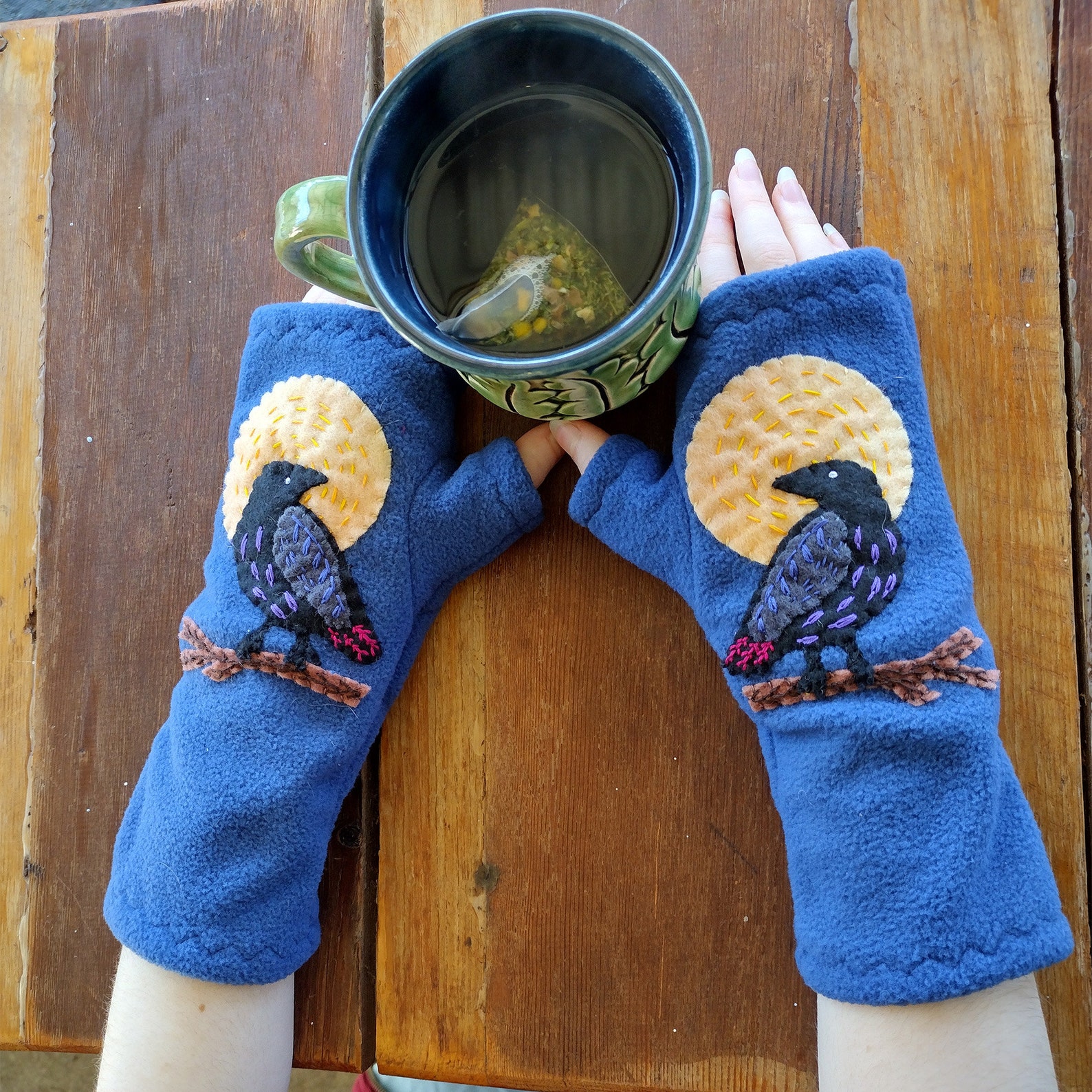 Wristwarmer Pattern Wrist Warmer Fingerless Wrist Warmers Etsy