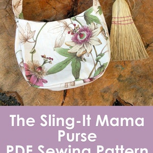 Sling Bag Pattern for Sewing, Hipster bag pattern, Sling Bag Pattern PDF, Mama Purse Patterns, Sling bag sewing pattern, Hippy bag pattern image 10