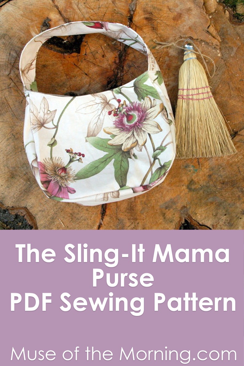 Sling Bag Pattern for Sewing, Hipster bag pattern, Sling Bag Pattern PDF, Mama Purse Patterns, Sling bag sewing pattern, Hippy bag pattern image 10