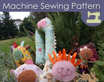 Alien sewing pattern, Monster doll pattern, Baby toy pattern sewing, Sewing pattern toy, Sewing pattern toddler, Baby rattle, best seller