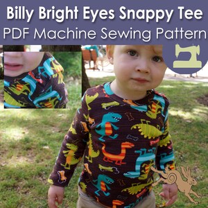 Side Snap Toddler t shirt pattern, Toddler tee shirt, Kids t shirt pattern, Girls tshirt pattern, Baby t shirt pattern, Unisex t shirt simpl