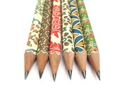 Paper Wrapped Pencils - Set of 6