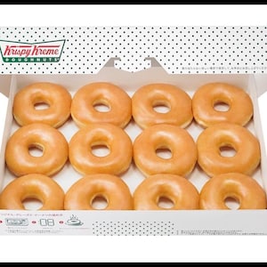 Krispy Kreme Dozen Donuts