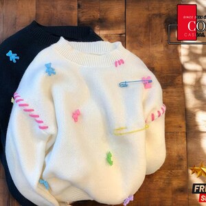 レディース ルーズニットカーディガン | Oネック ルーズフィット セーター | 秋冬用 着心地の良いプルオーバー | カジュアル ソフト ジャンパートップ | スタイリッシュな長袖