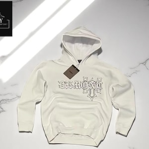 Conjunto de sudadera con capucha para hombre, sudadera con letras góticas, pantalones holgados, ropa de estar por casa cómoda, estilo urbano