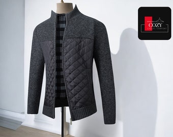 Men's Cardigan Coat | Top Fashion Jacket | Comfortable Clothing Outfit Wear