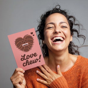 Love Chew! Star Wars Greeting Card