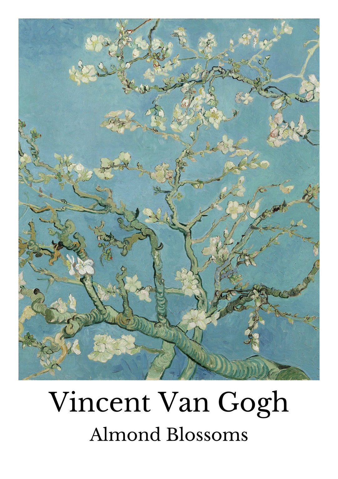 Almond Blossoms by Vincent Van Gogh High Resolution Printable Art ...