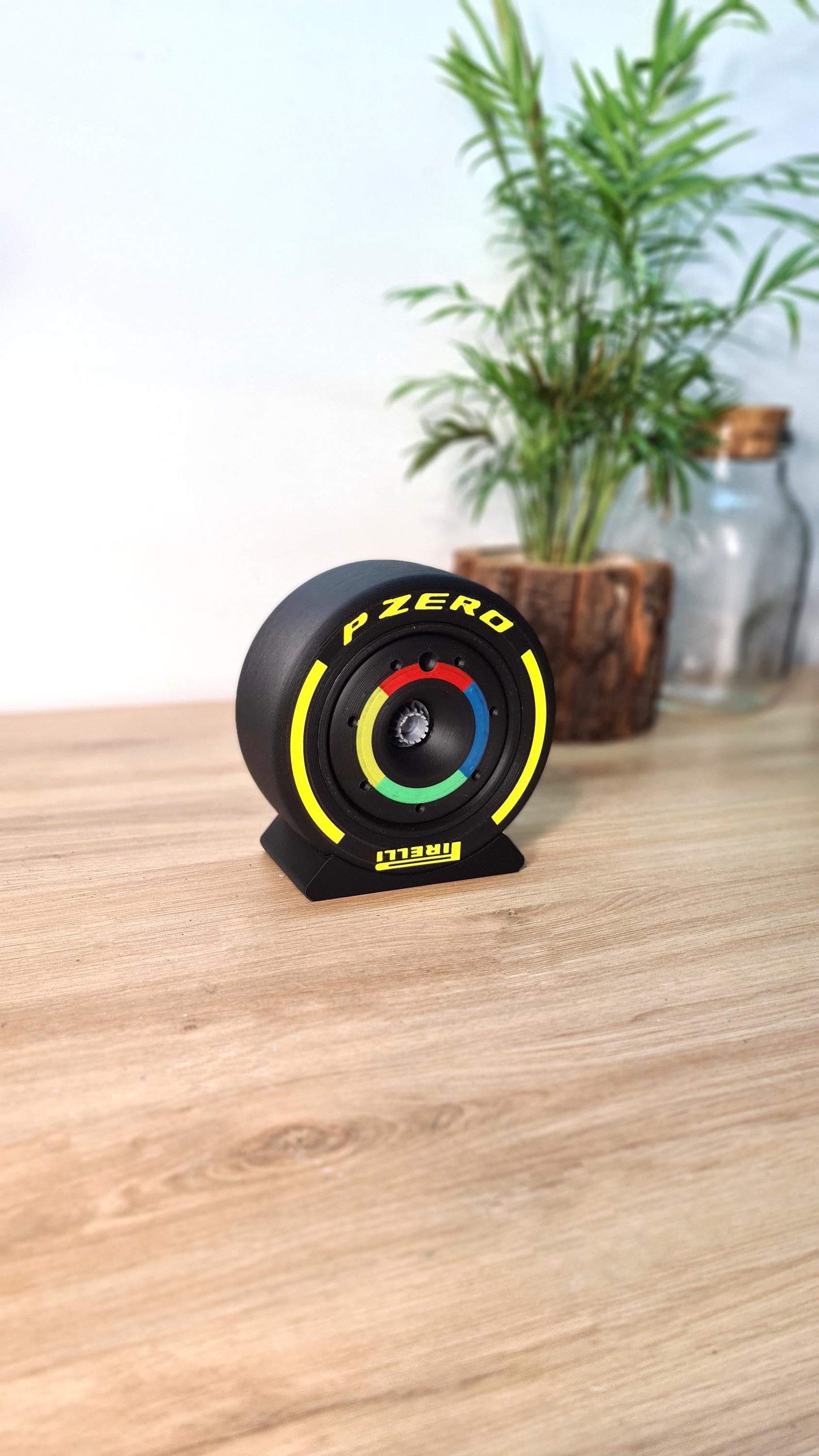 Customizable McLaren F1 Tyre, Rim Cover and Nut - 5 VERSIONS - formula 1 race car wheel  - grand prix gifts for him - gift for boyfriend