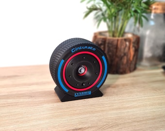 Customizable RB F1 Tyre, Rim Cover and Nut - 5 VERSIONS - formula 1 race car wheel - grand prix gifts for him - gift for boyfriend