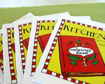 Printable Kitchen Coloring Book