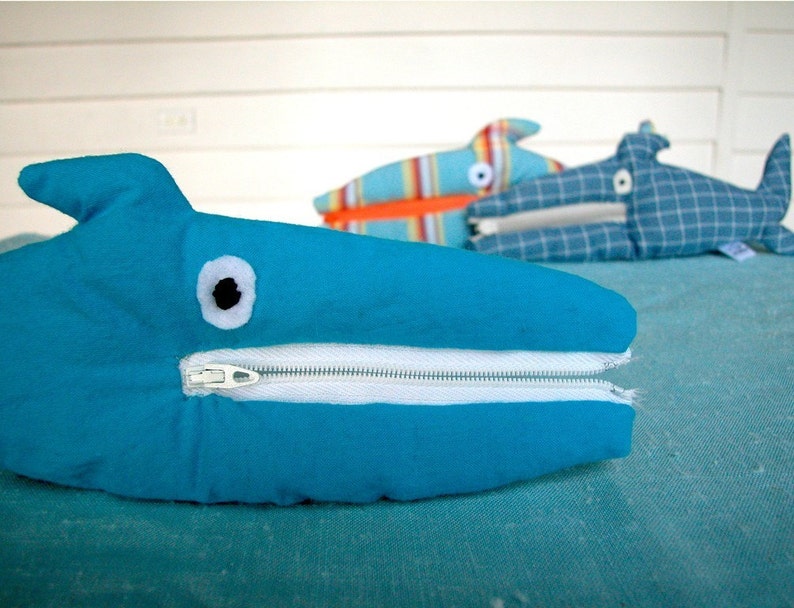 Hungry Shark Plush Toy Pattern | Etsy