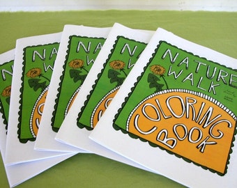 Printable Nature Walk Coloring Book