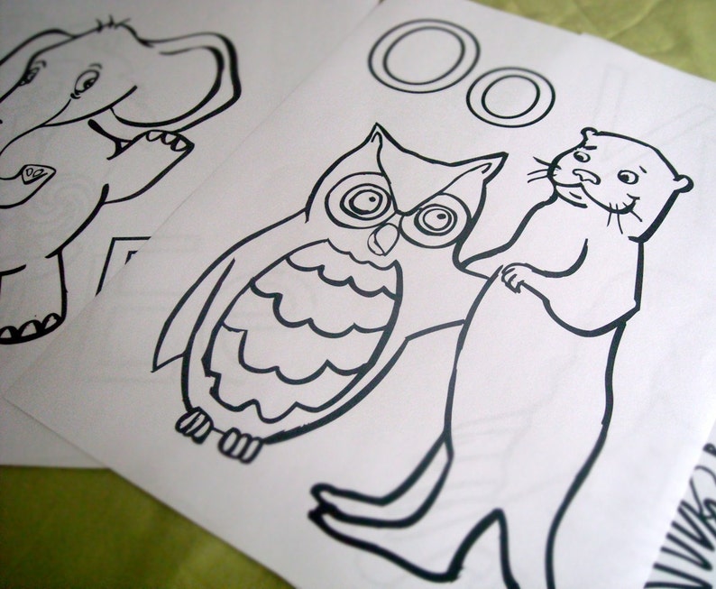 Printable Phonics Coloring Book | Etsy