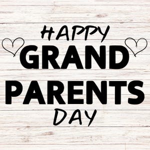 Feliz día de los abuelos SVG, lindo día de los abuelos svg png, regalo para abuelos, abuelos, abuelo svg, abuela svg, abuela PNG