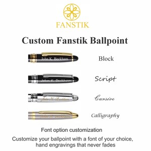 Personalized Pen, Elegant Engraved Pen. Luxury Customized Ballpoint ...