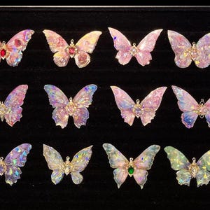 Handmade Butterfly Brooch: Creative Hair Clip, Wedding Jewelry