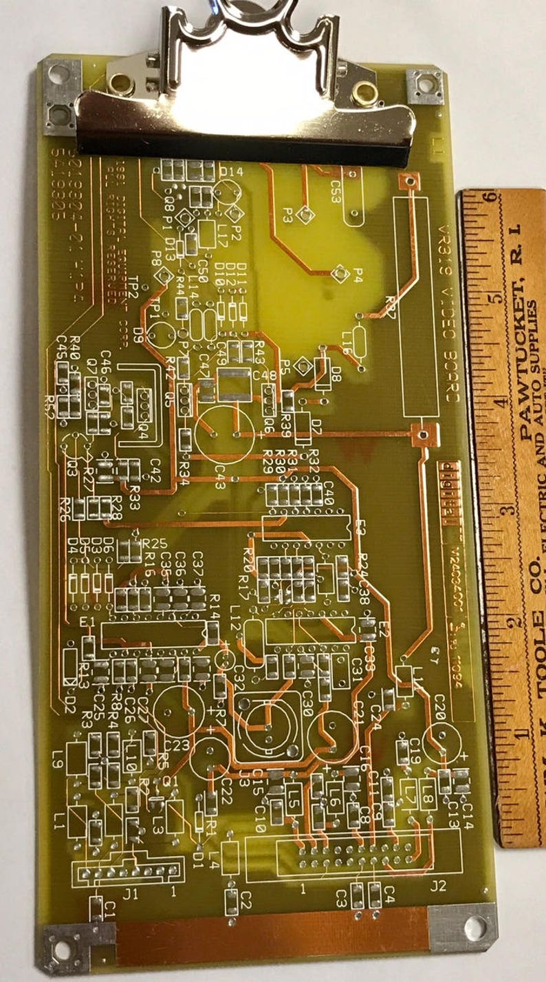 GEEKERY CLIPBOARD Recycled Circuit Board Tekkie Copper MC41 image 1