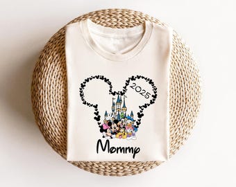 Custom Name Disney Family Matching Sweatshirt, Personalized Disney Trip Shirts, Disney Vacation Sweatshirt, Disneyland Personalized Family