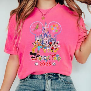 Magical Disneyland Trip Shirt, Retro Disney Tee, Comfort Colors Disney, Vintage Disney Trip Shirt, Disney Family Vacation Shirt