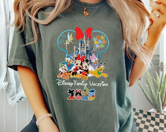 Magical Disney Shirt, Retro Disney Tee, Comfort Colors Disney Shirt, Vintage Disney Shirt, Disney Family Shirt, Disney Trip Tee