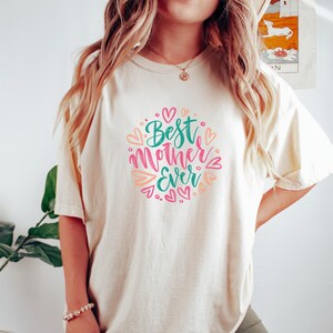 Mother&#39;s Day T-Shirt, Best Mom Ever Shirt, Gift for Mom, Mother&#39;s Day Gift, Cute Mom Tee, Mama Shirt, Love You Mom T-Shirt