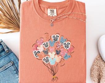 Wildlife Safari Disney Tee, Animal Kingdom Matching Shirt,Disney Baloon Tee, Jungle Theme Family Vacation T-Shirt, Disney Trip Outfit 2025