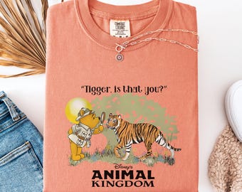 Tigger Is That You Shirt, Animal Kingdom Pooh Tee, Funny Disney Family Shirt, Tigger Vacation T-Shirt, Disney Trip Outfit 2025
