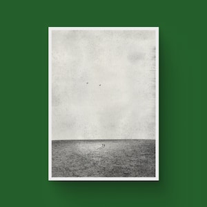 Gratis: póster minimalista original, impresión artística de alta calidad para decoración moderna del hogar, arte mural