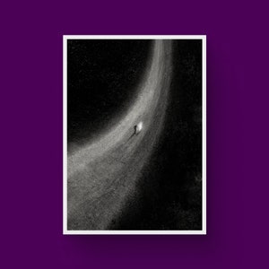 Sigue guiándome - Póster minimalista original, impresión artística de alta calidad para la decoración moderna del hogar, arte de pared