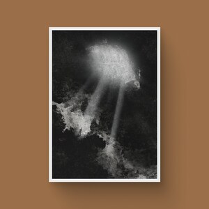 Believe: inspirador cartel minimalista original hecho a mano, impresión artística de alta calidad para la decoración moderna del hogar, arte de pared
