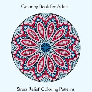 Padrões para colorir mandalas: 50 designs para impressão (download digital compatível com A4/Procreate)