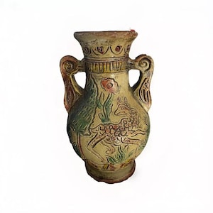 Antique Majolica Vase