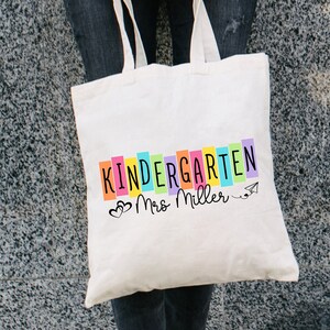 Sac fourre-tout personnalisé pour professeur de maternelle, sac fourre-tout pour professeur, sac pour professeur personnalisé, cadeaux pour professeur, cadeau pour professeur de maternelle