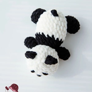 Crochet Pattern Panda, Amigurumi Tutorial PDF in English, Panda Amigurumi Pattern - Cute Panda Bear PDF Tutorial - DIY Crochet Panda Guide