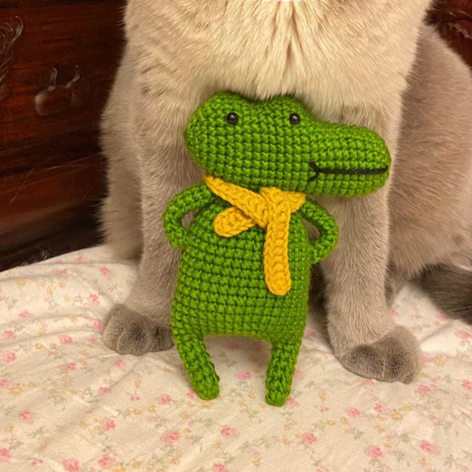 40 Alligator Crochet Patterns for Handmade Gifts, Nursery Decor, and Playful Amigurumi 32 Cute Crochet Mini Alligator Keychain