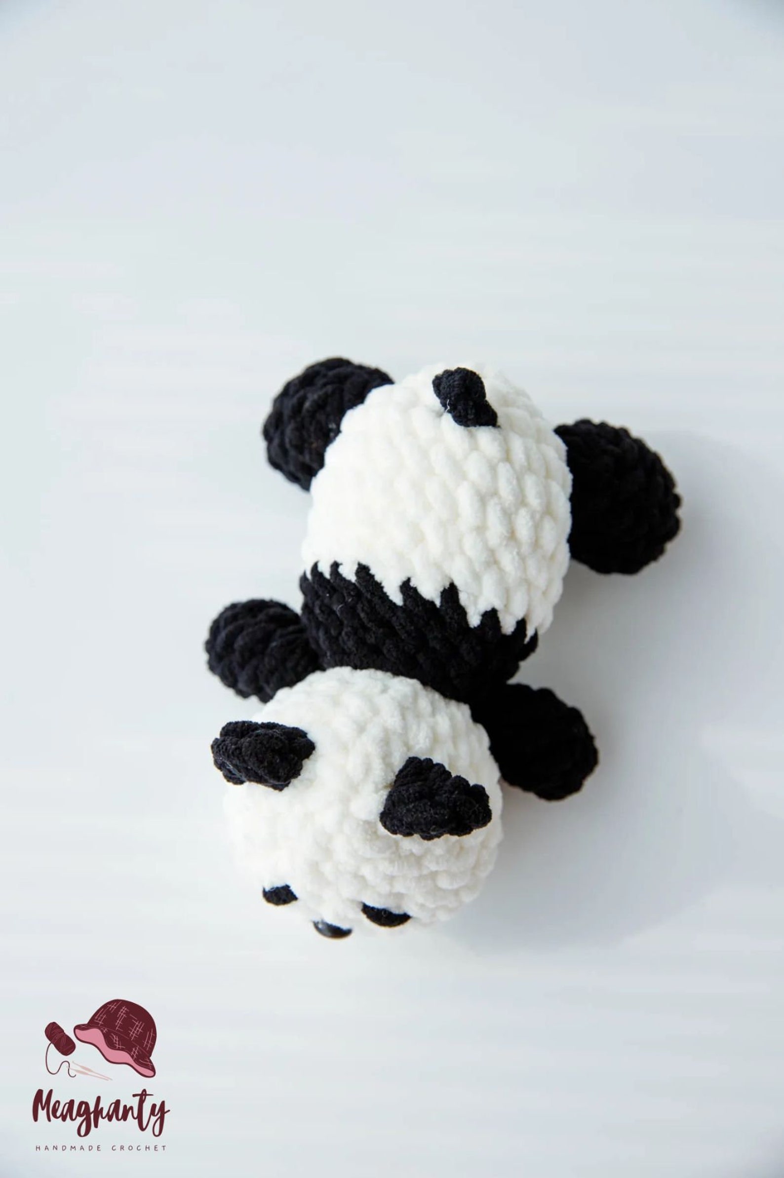 Crochet Panda Tutorial Crochet Pattern Panda, Amigurumi Tutorial PDF in English, Panda ...