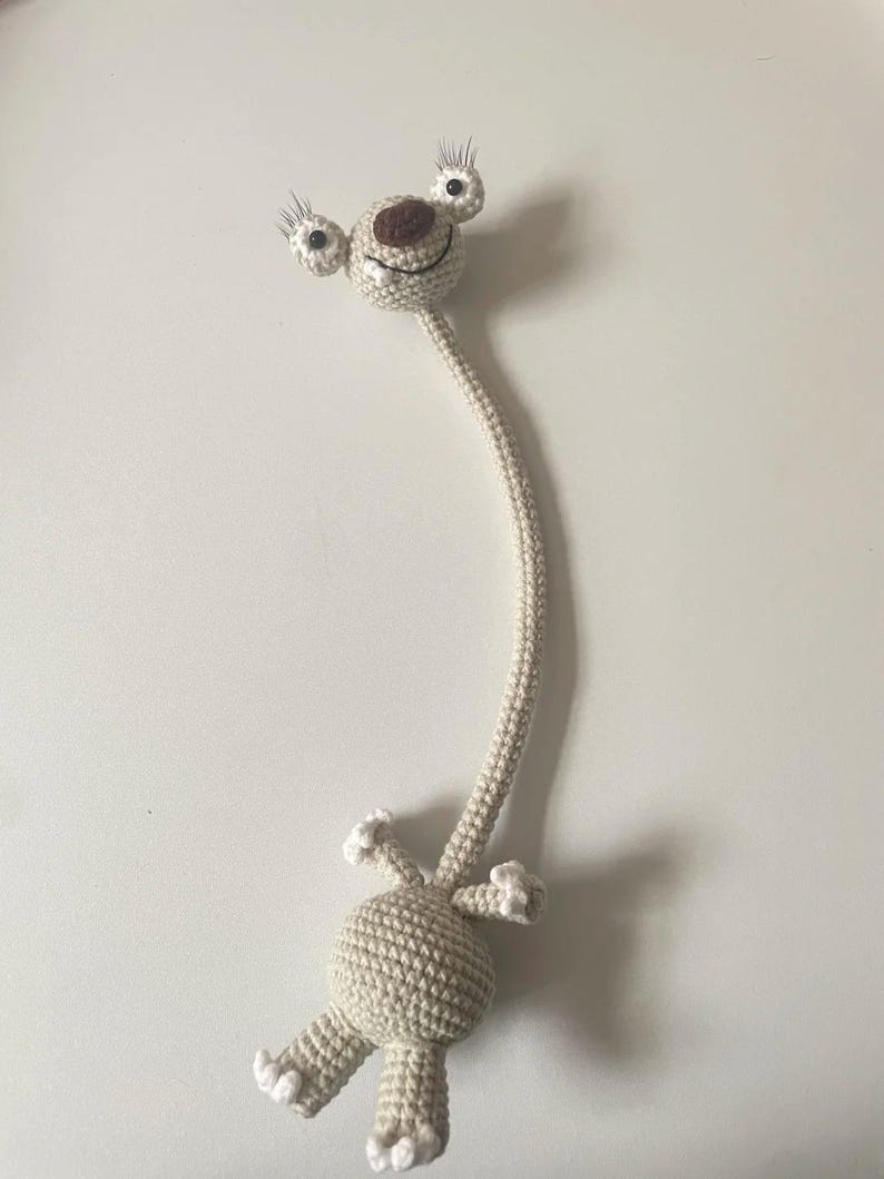 Weasel Rochet Pattern Long Neck Weasel Crochet Pattern - Funny Bag Charm Amigurumi Crochet ...