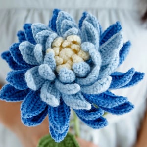 Amigurumi Dahlie Häkeln Muster, Dahlie Häkeln Muster, Häkelblumenstrauß Muster, Häkelblumen Muster, Hochzeitsblume