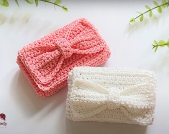 Crochet Wallet Pattern, Easy Crochet Wallet, Crochet Bag Pattern, Crochet Clutch Bag Pattern, Crochet Wrist Bag, Crochet Easy Level Bag