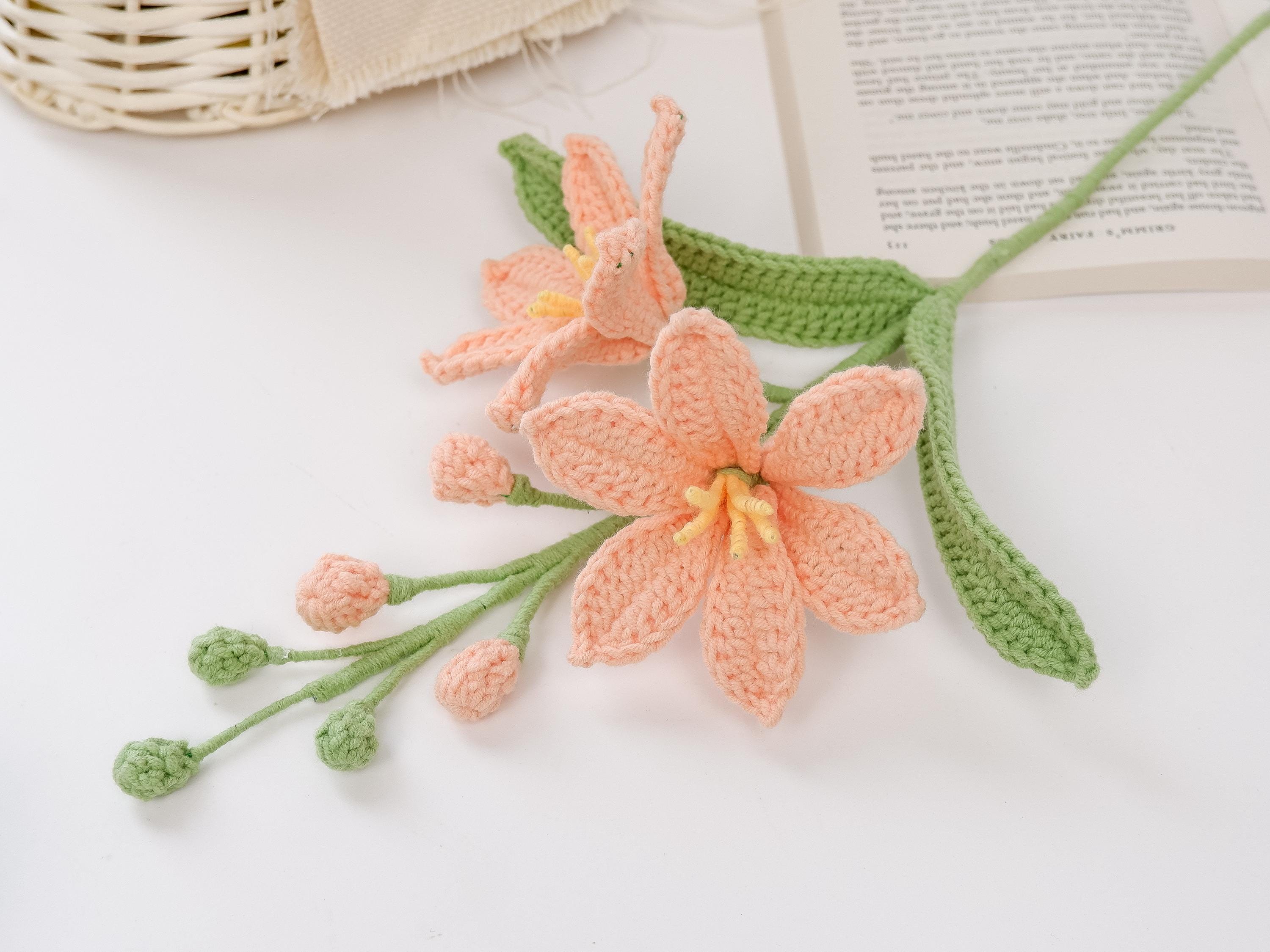30 Orchid Crochet Patterns to Stitch Elegant Blooms for Home Decor and Gifts 23 Epiphyllum Cactus Flower with Orchid-Like Shape