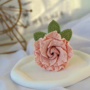 かぎ針編みのバラ満開PDF英語パターン - ブーケのかぎ針編みパターン - かぎ針編みのバラの花のパターン - 花の母の日ギフト