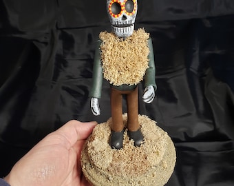 Dia De Los Muertos Style Frankenstein's Monster