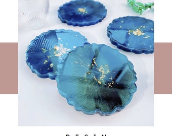 Resin Tee Tray, Resin Coasters