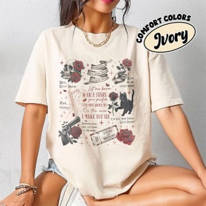 Comfort Colors® Shirt Run Little Mouse Shirt, Haunting Adeline Tee, Dark Romance Book Merch, Spicy Smut Reader Gift, Cat and Mouse T-Shirt