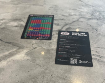 Blackjack Strategie Kasino Tischspiel Strategie Plastikkarte