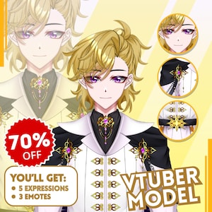 Custom Vtuber-modelcommissie | Vtuber-activa | Live2d Modelcommissie | Pngknol | Anime-kunst | Vtuber mannelijk en vrouwelijk