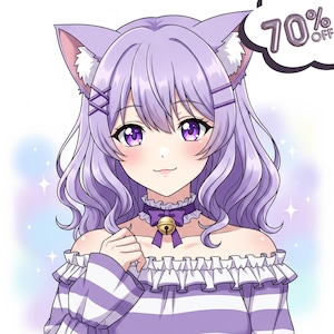 Custom PFP, pfp for twitch, Profile Icon, Anime, pfp Anime, pfp Commission, Profile picture, Vtuber pfp, PNGtuber pfp, Character Commission