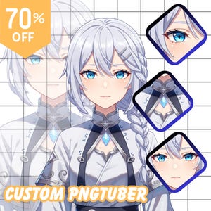 Aangepaste png-kunst, png-tuber-avatar, png-tuber-commissie, giftuber, Twitch png-tube, png-tuber-personage, png-knolmodel, pngtuber-stream